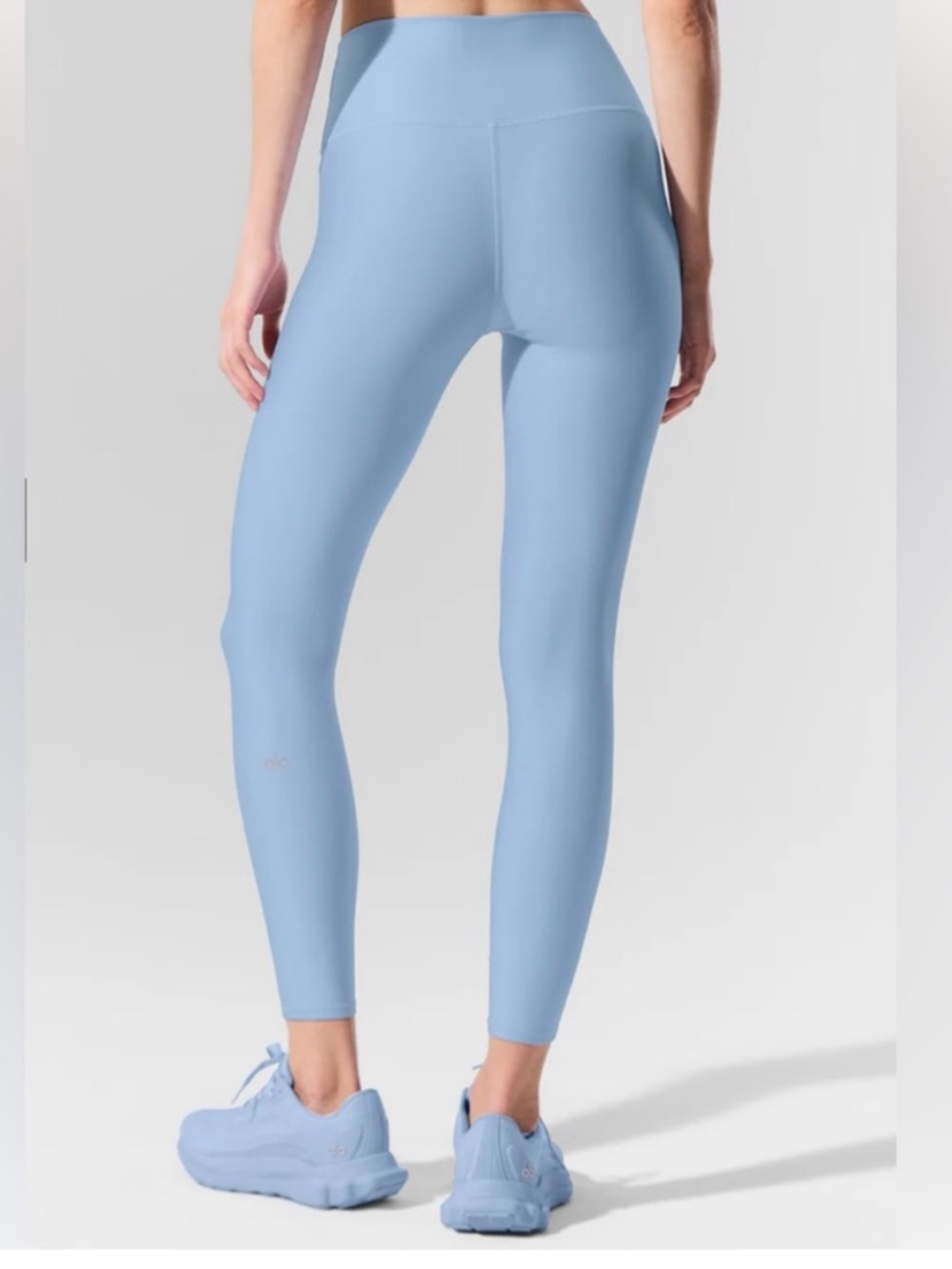 ALO Airlift High Waist 7/8 Seashell Blue Leggings XXS Perfect condition - Picture 2 of 9